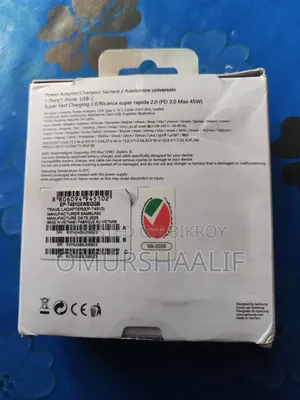 Samsung Original 45 Watt Charger