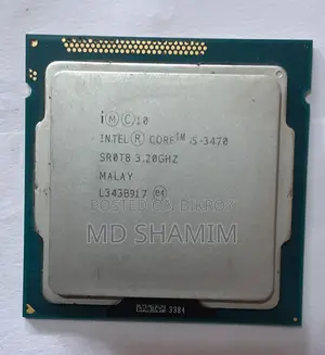 Processor: I5-3470 - 3rd Gen - 3.20Ghz - (Used)