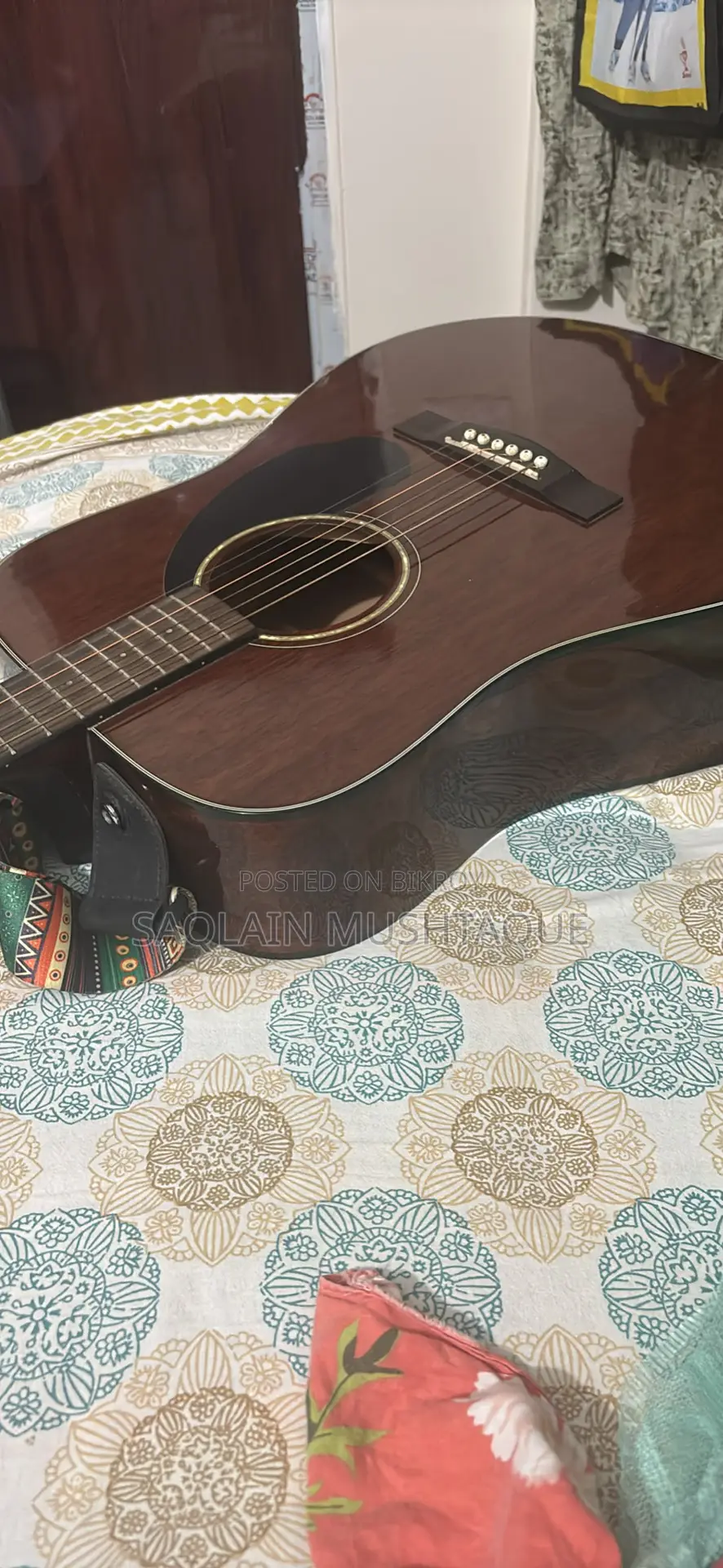 Fender Cd 60s All Mahogany Guitar Made in Indonesia