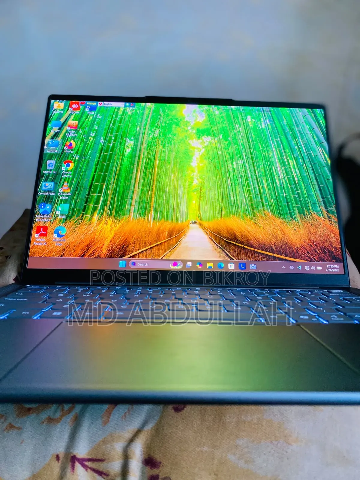 New Laptop Lenovo Yoga 7i 16GB Intel Core Ultra 7 HDD 512GB