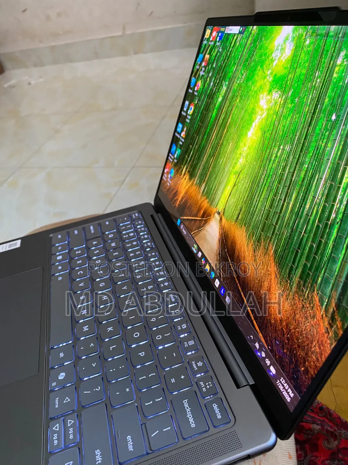 New Laptop Lenovo Yoga 7i 16GB Intel Core Ultra 7 HDD 512GB
