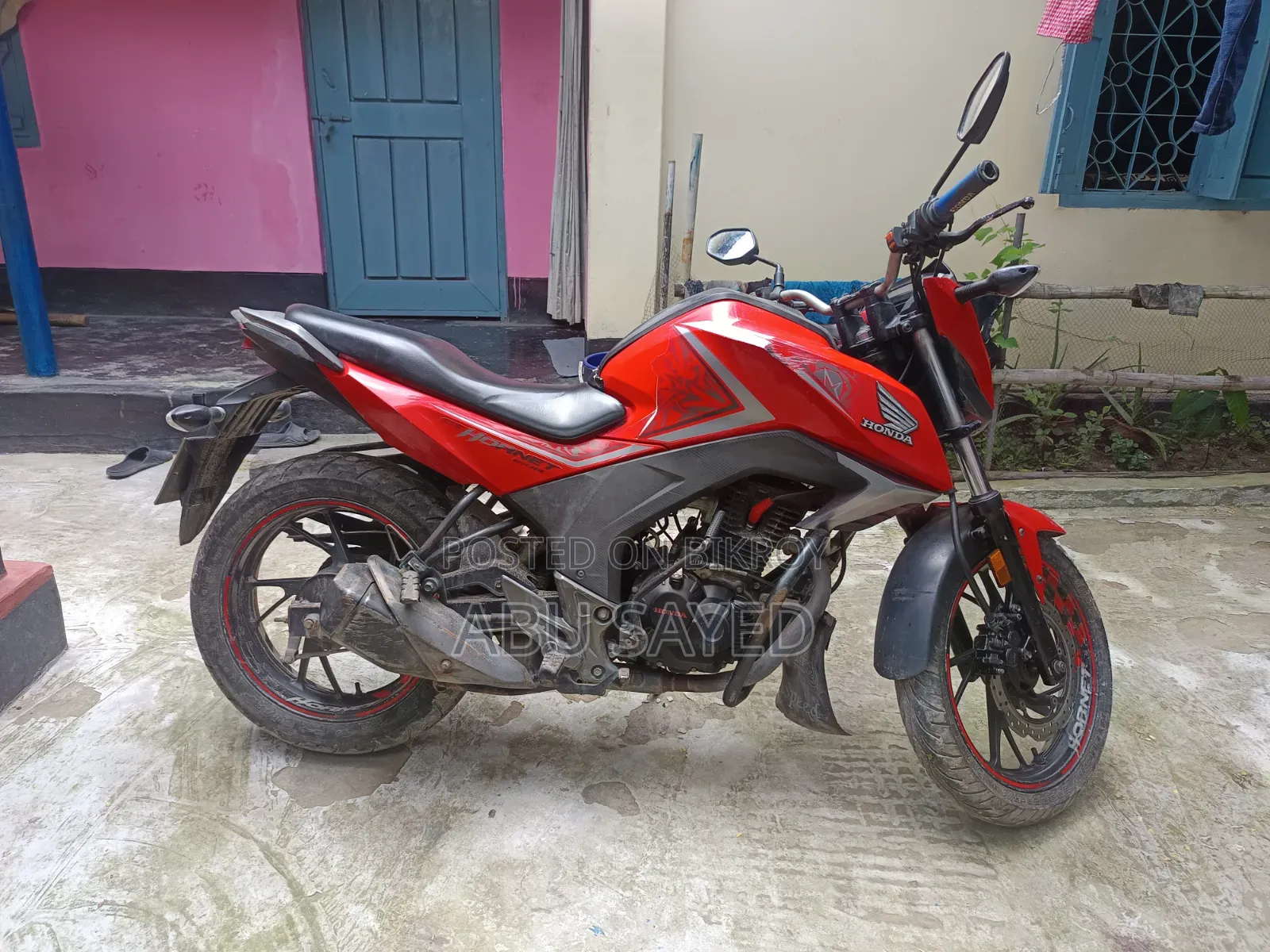 Honda Hornet 2018 Red