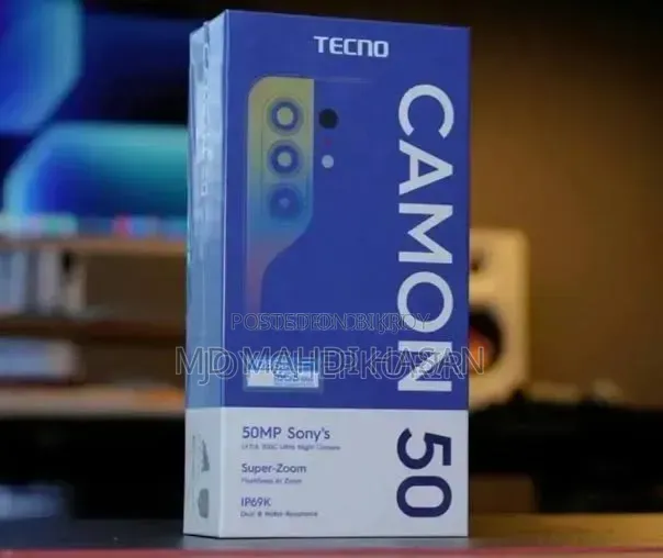 Tecno Camon 50 256 GB Black