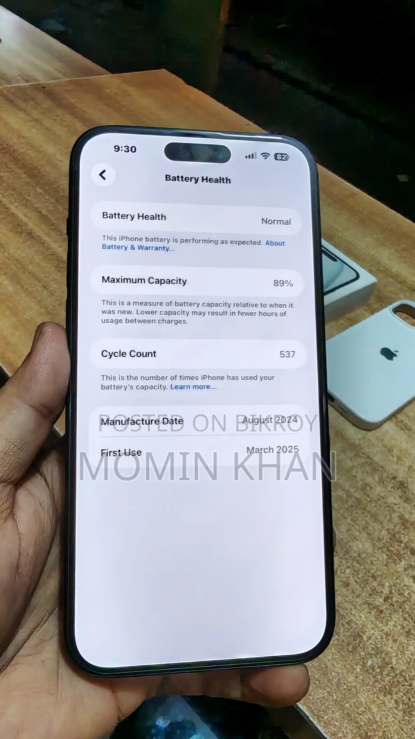 Apple iPhone 15 Plus 128 GB Black