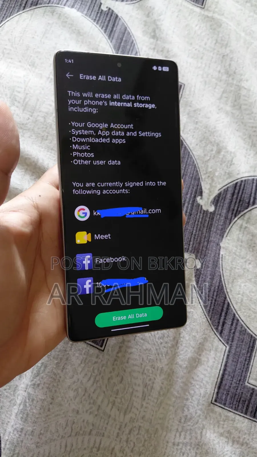 Infinix Note 50 4G 256 GB Silver
