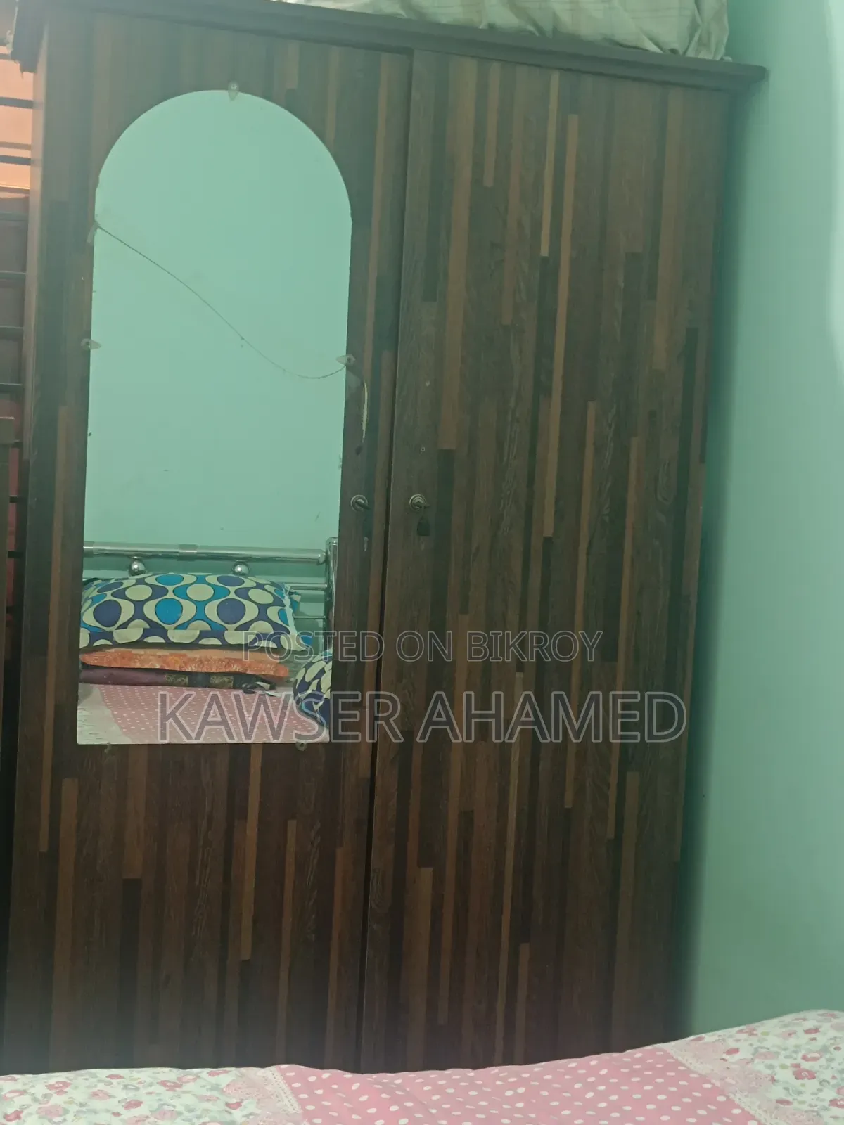 Wooden Board Wardrobe