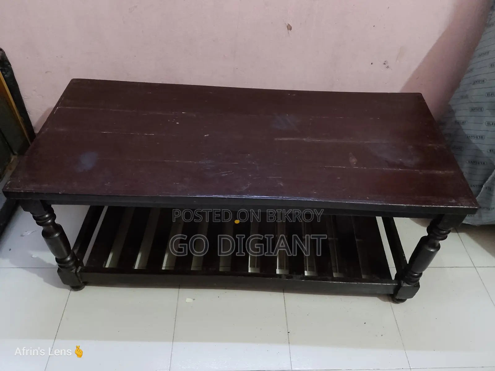 কাঠের সেন্টার টেবিল / টি টেবিল বিক্রি হবে