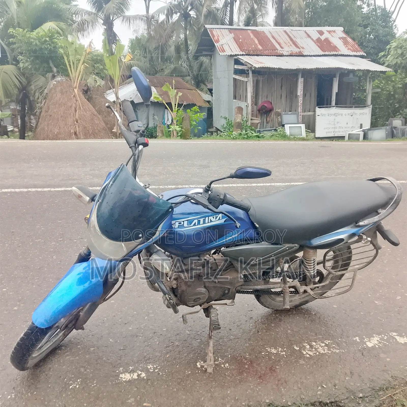 Bajaj Platina 100 2013 Blue