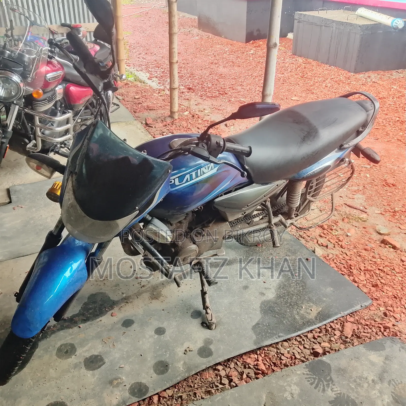 Bajaj Platina 100 2013 Blue