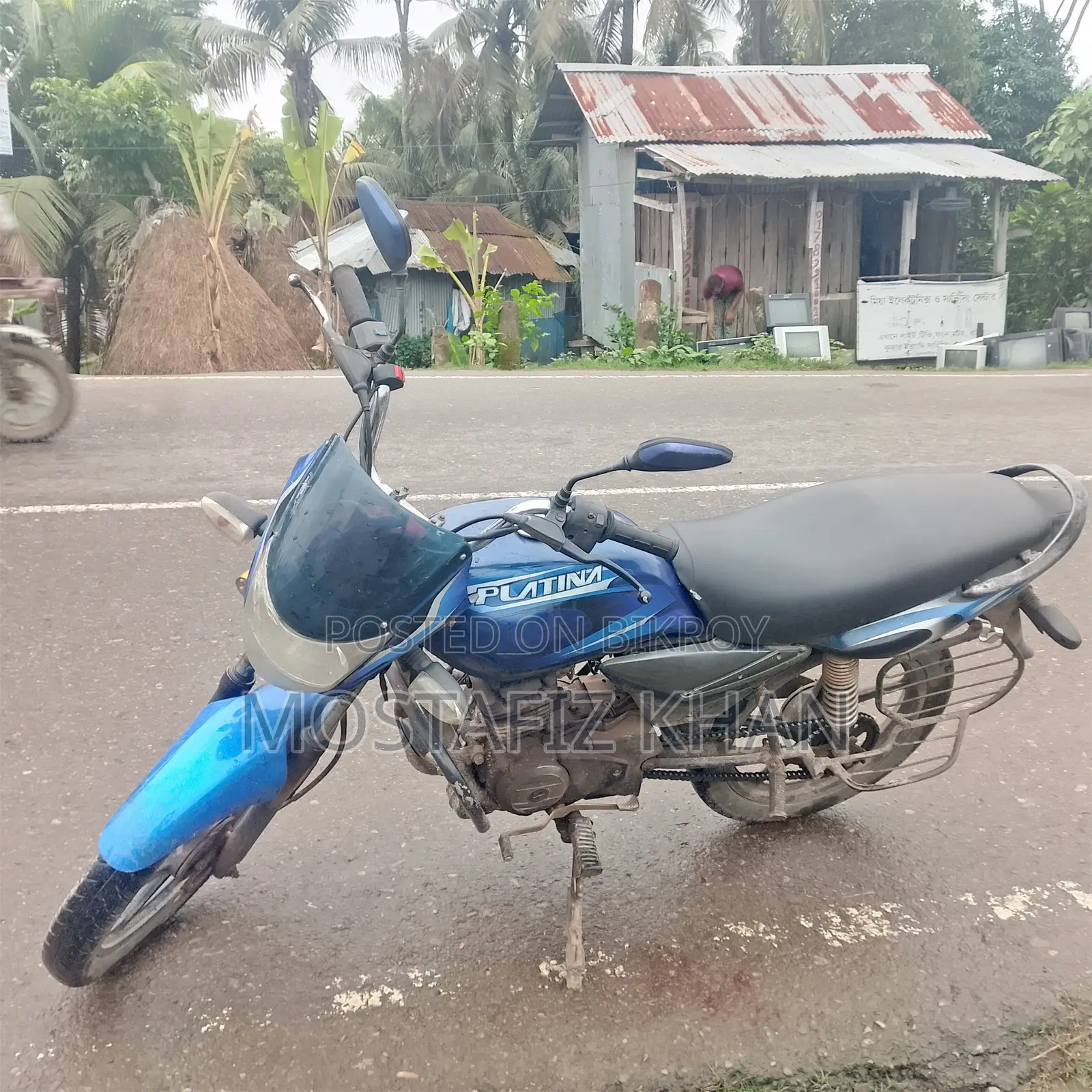 Bajaj Platina 100 2013 Blue