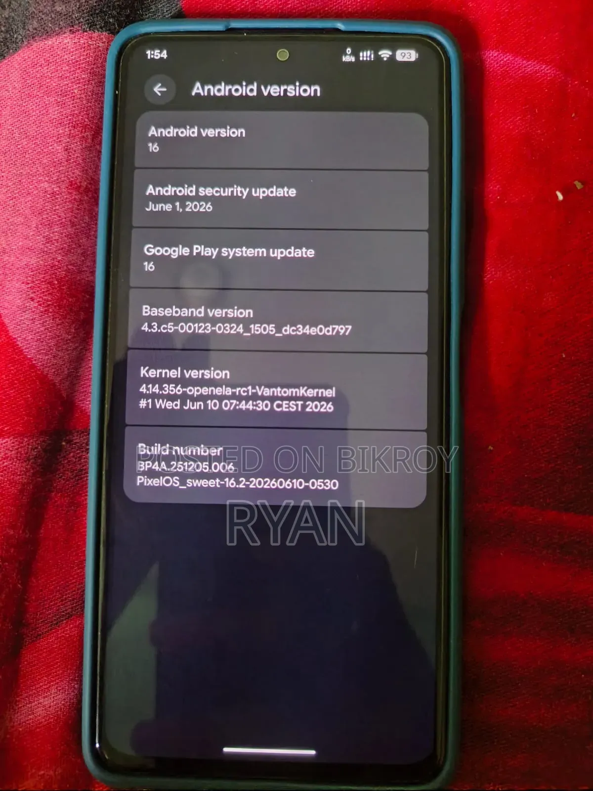 Xiaomi Redmi Note 10 Pro Max 128 GB Rose Gold