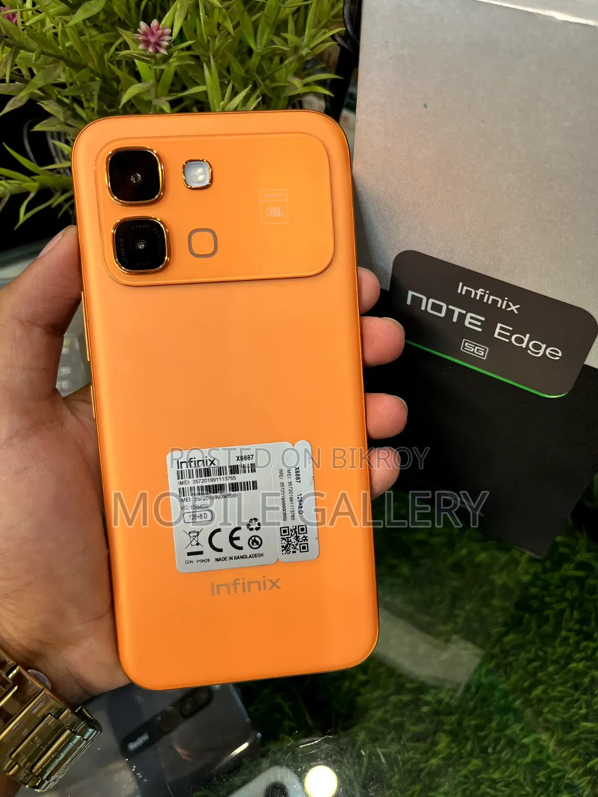 Infinix Note Edge 128 GB Orange