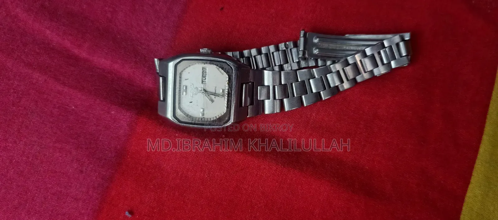 অরজিনিয়াল Seiko-5 ঘড়ি