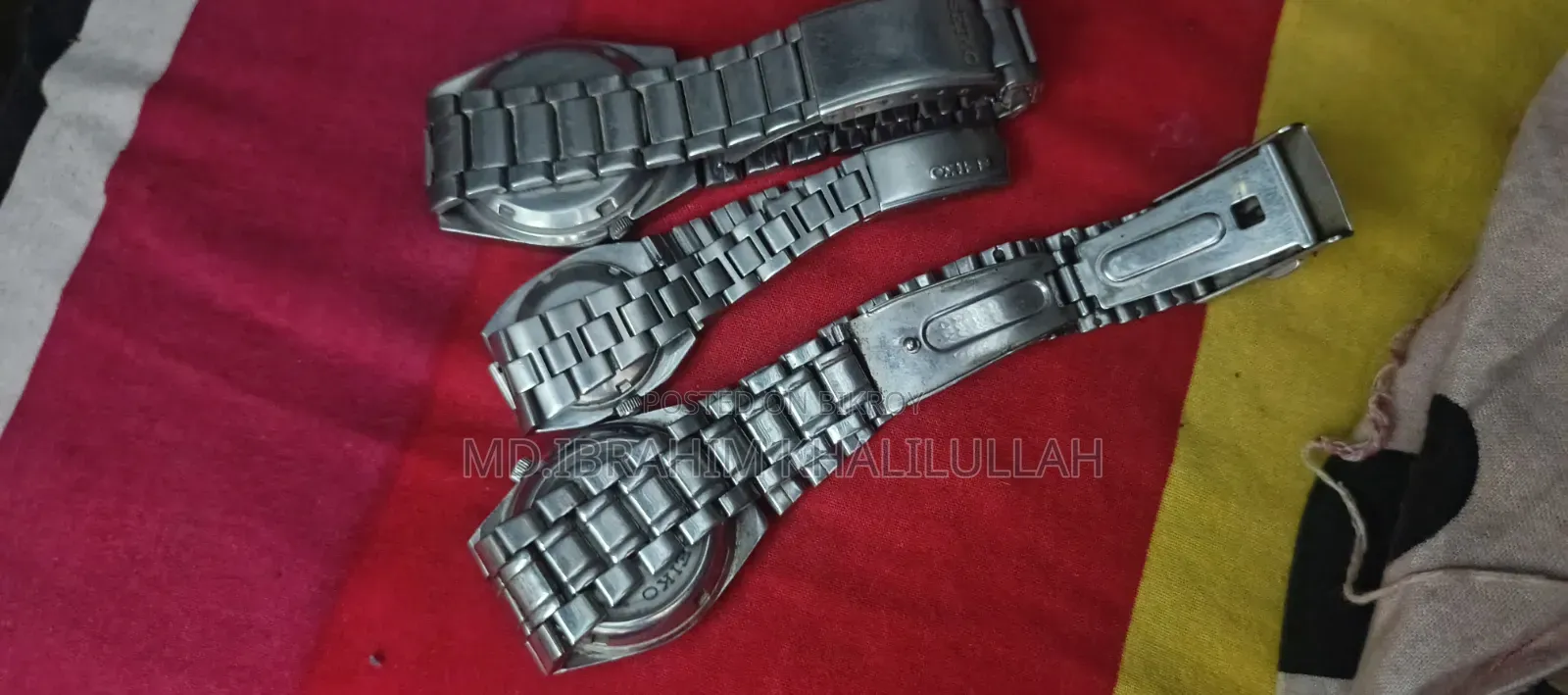 অরজিনিয়াল Seiko-5 ঘড়ি