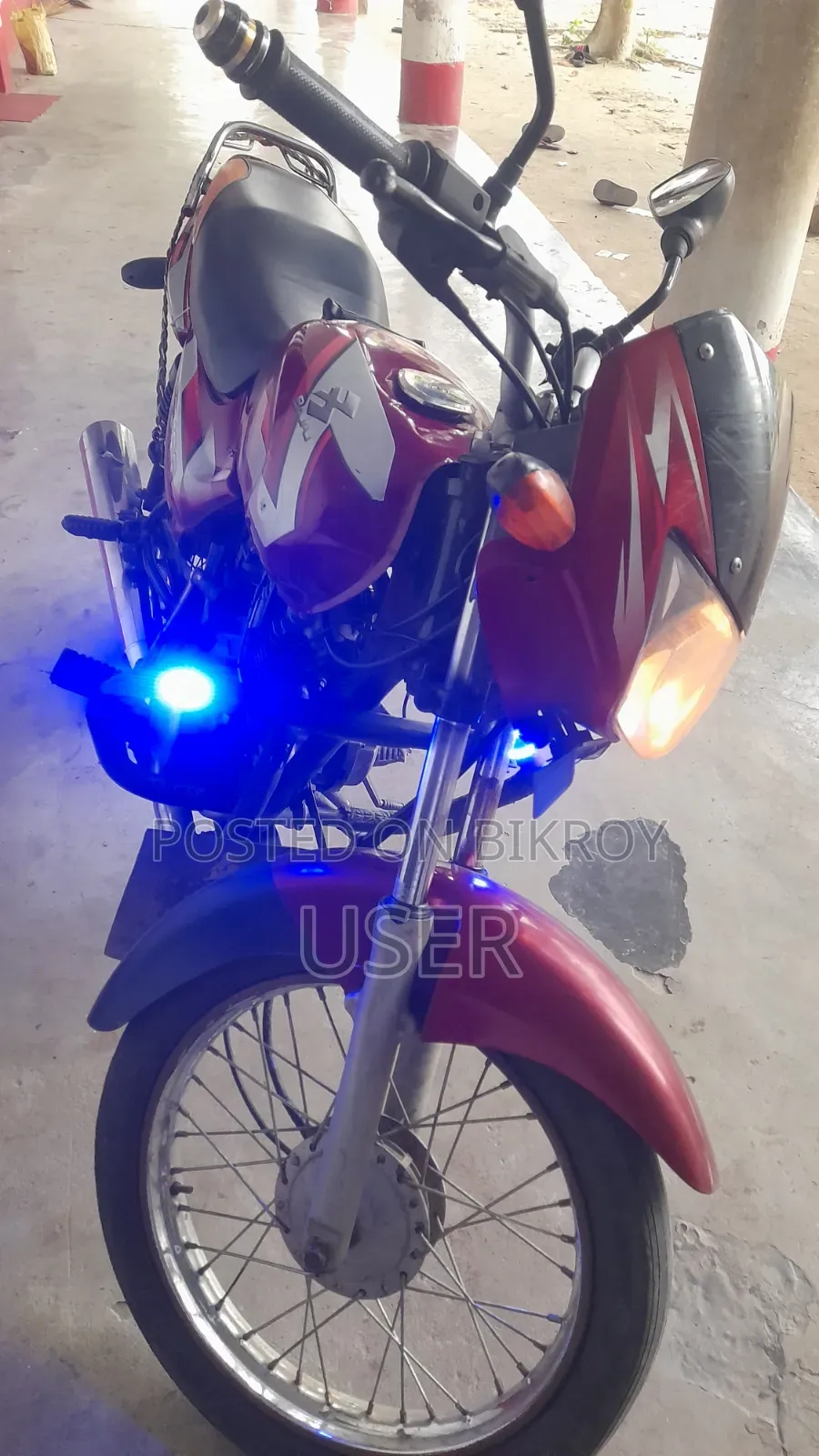 Bajaj CT 100 2012 Red