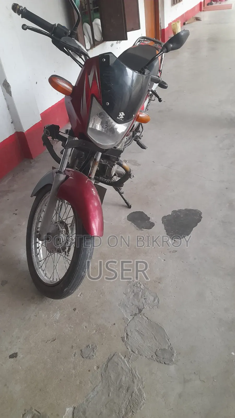 Bajaj CT 100 2012 Red
