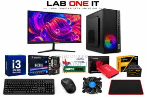 নতুন ডেস্কটপ কম্পিউটার 8GB Intel Core I3 SSD 128GB
