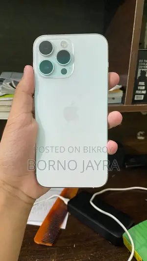 অ্যাপল আইফোন ১৪ প্রো ম্যাক্স ২৫৬ জিবি সিলভার