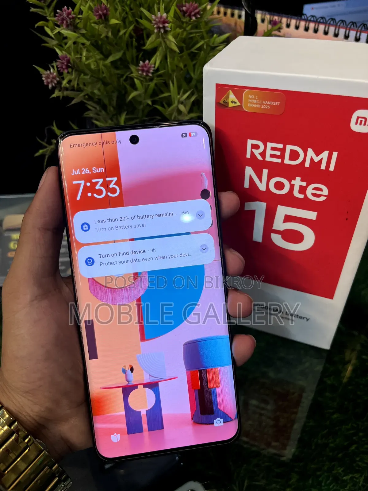 Xiaomi Redmi Note 15 128 GB Black