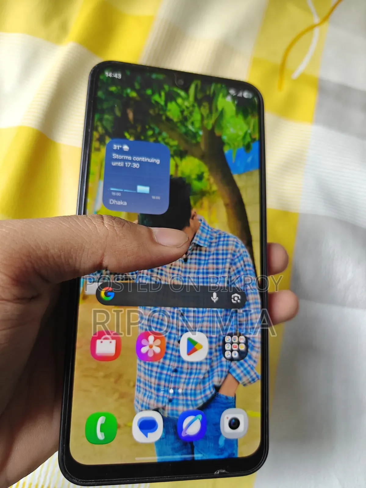 স্যামসাং গ্যালাক্সি এ১৭ ১২৮ জিবি কালো