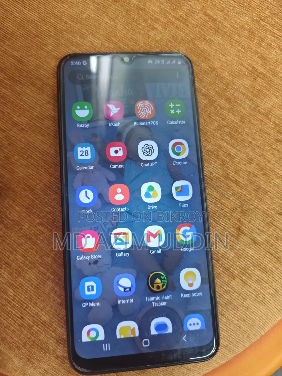 স্যামসাং এ১০ ৩২ জিবি কালো