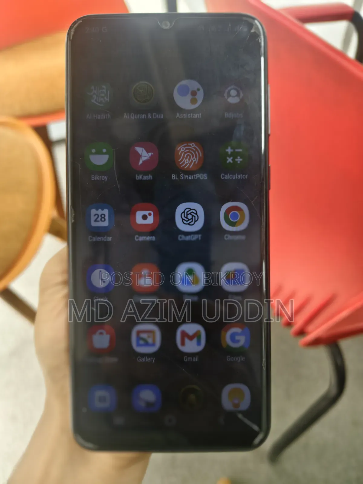 স্যামসাং এ১০ ৩২ জিবি কালো