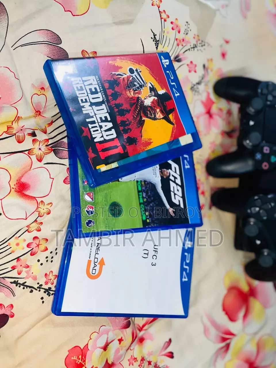 PS 4 Slim, Fat and Pro. Imported from America, used for four months.