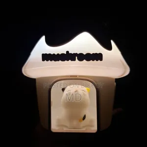 Mushroom House LED Night Light