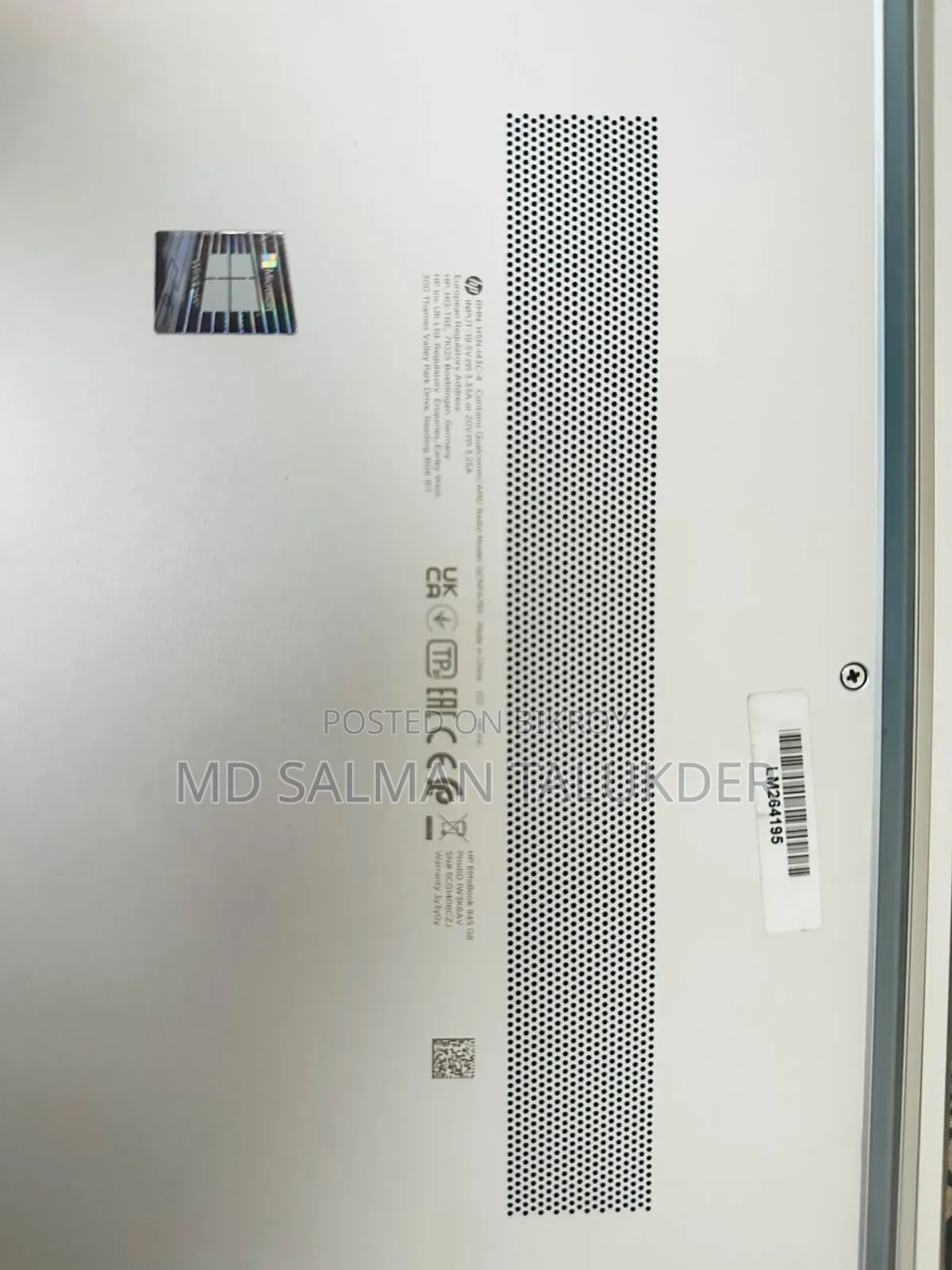 Laptop HP Elitebook 845 G8 256gb Amd Ryzen SSD 256gb