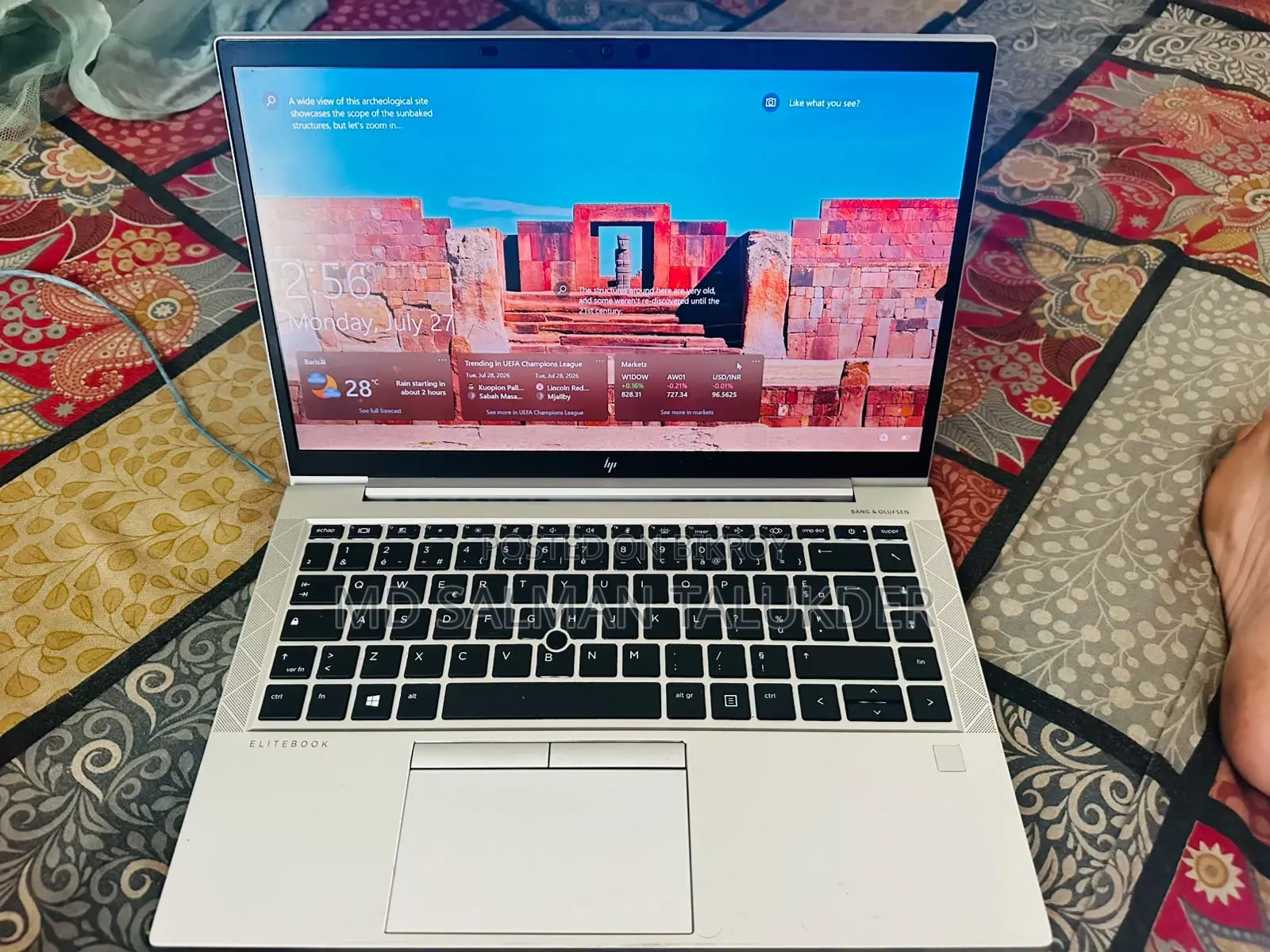 Laptop HP Elitebook 845 G8 256gb Amd Ryzen SSD 256gb
