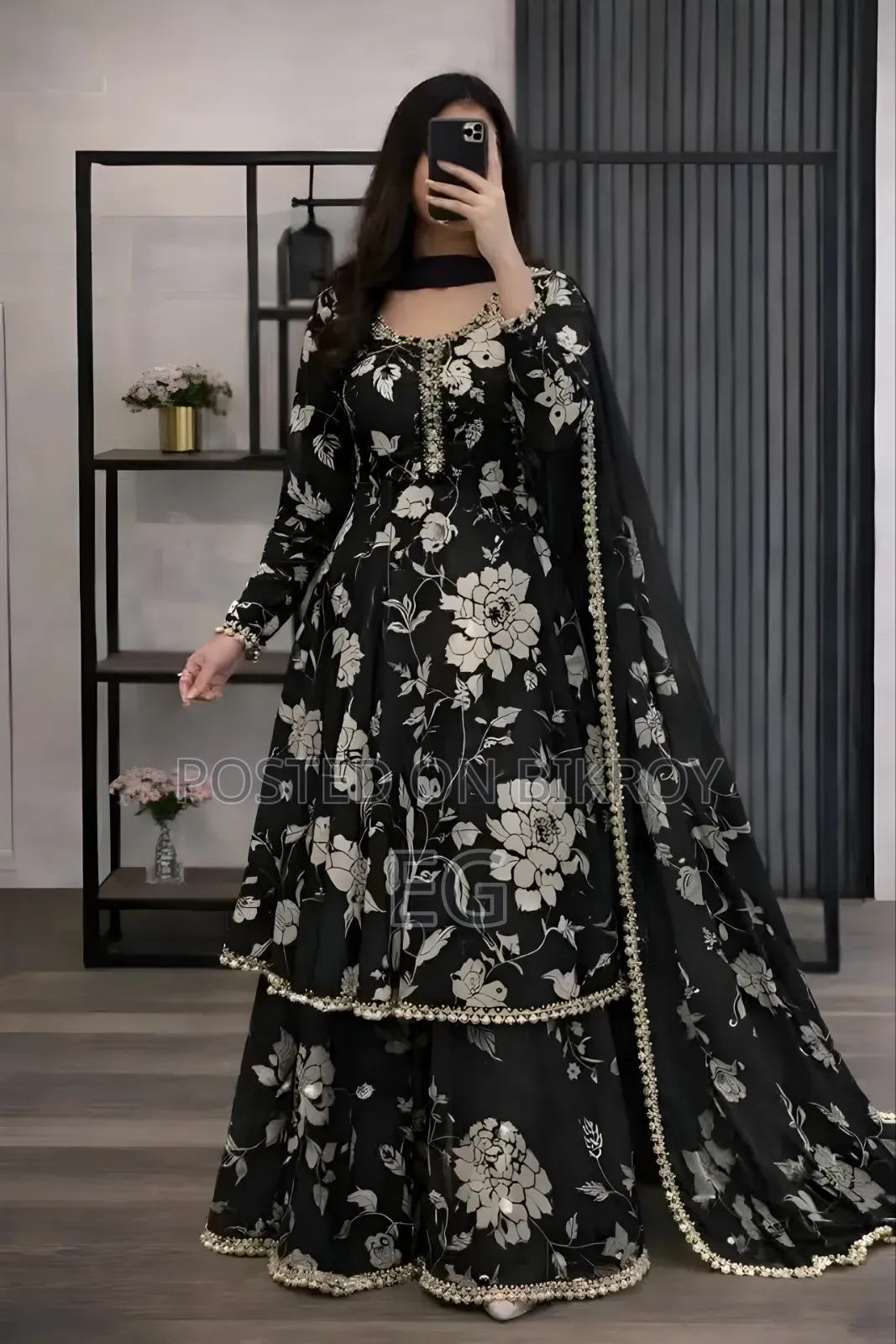 Golap Gown Three Piece – প্রিমিয়াম কটন কালেকশন 🌸