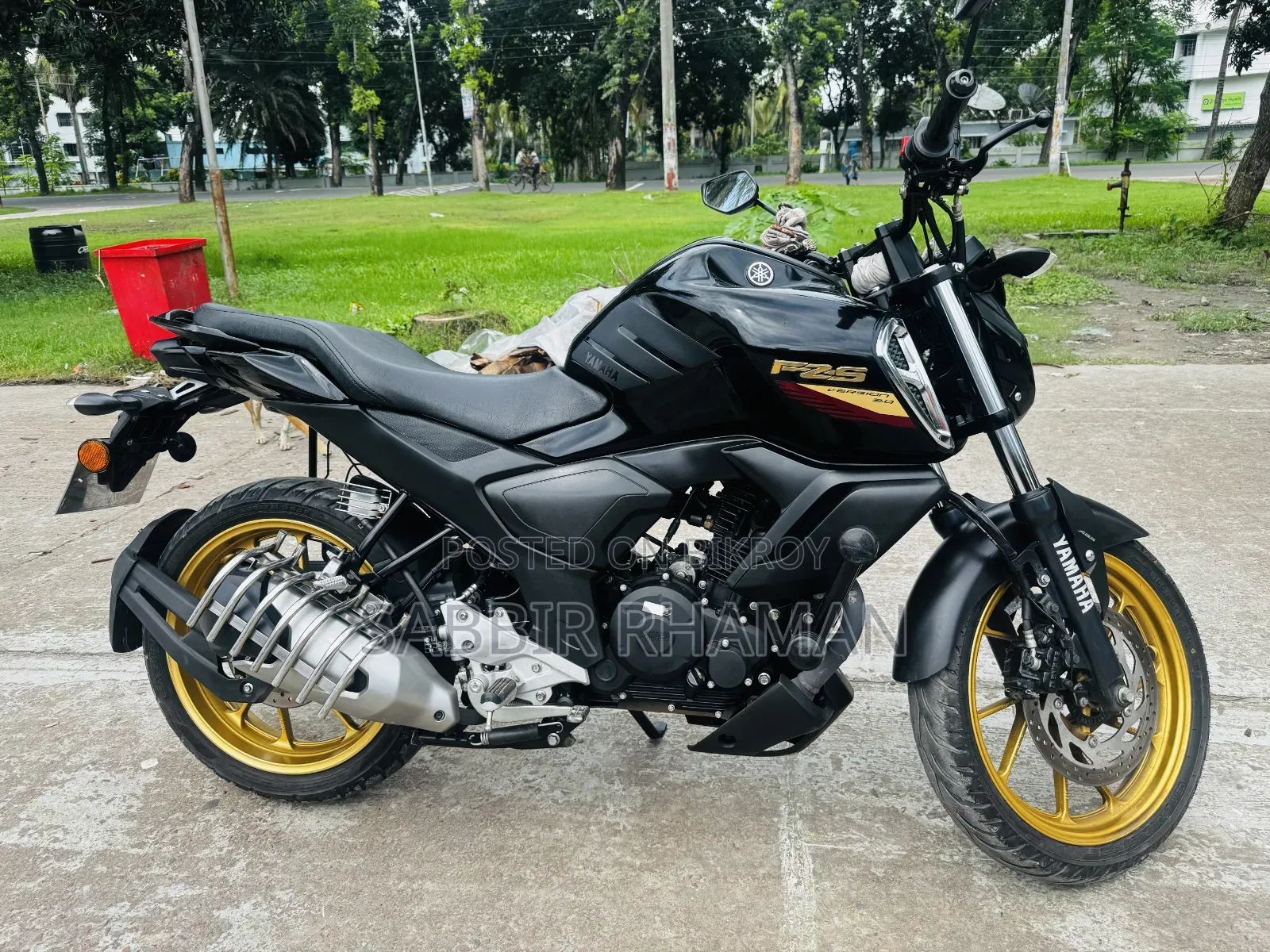 New Yamaha FZS V3 2024 Black