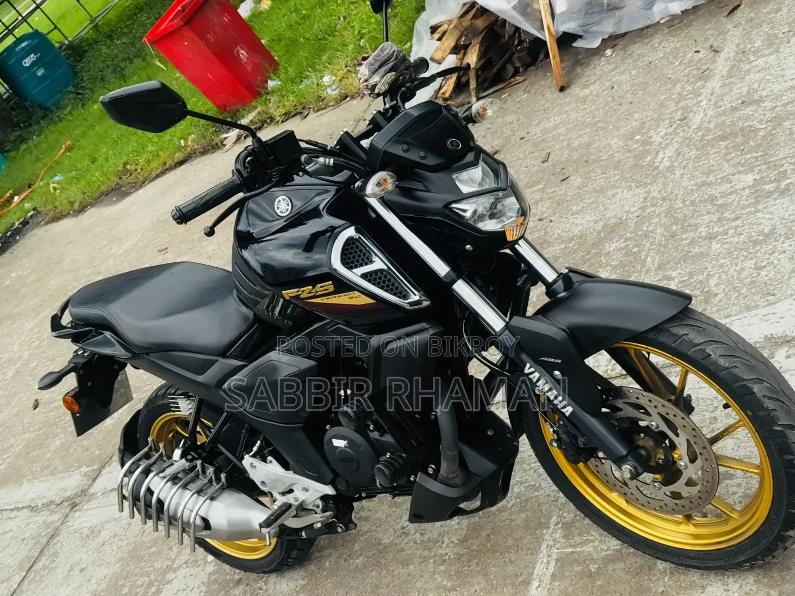 New Yamaha FZS V3 2024 Black