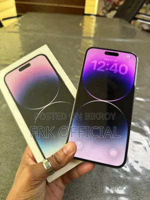 অ্যাপল আইফোন ১৪ প্রো ম্যাক্স ২৫৬ জিবি পার্পল