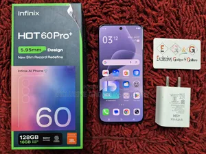 ইনফিনিক্স হট ৬০ প্রো+ ১২৮ জিবি ব্ল্যাক