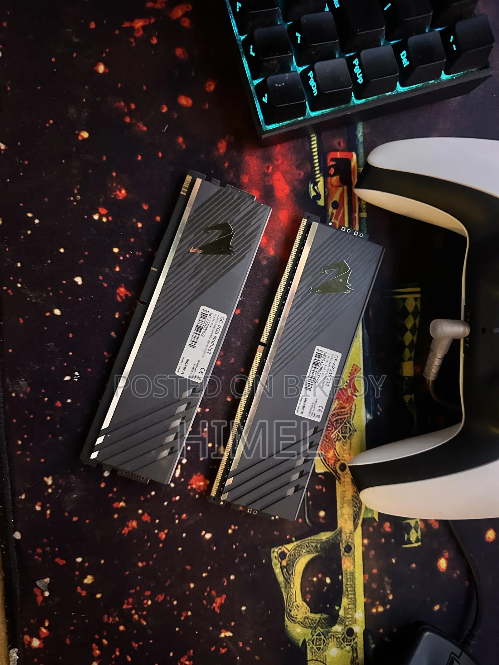Zotac GTX 1050 Ti + AORUS 8GB DDR4 RGB RAM Dummy Kit