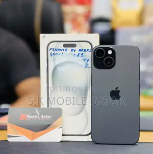Apple iPhone 15 128 GB Black