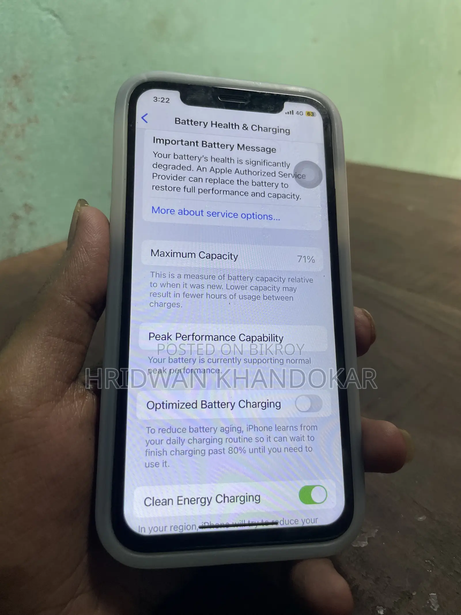 Apple iPhone X 64 GB White