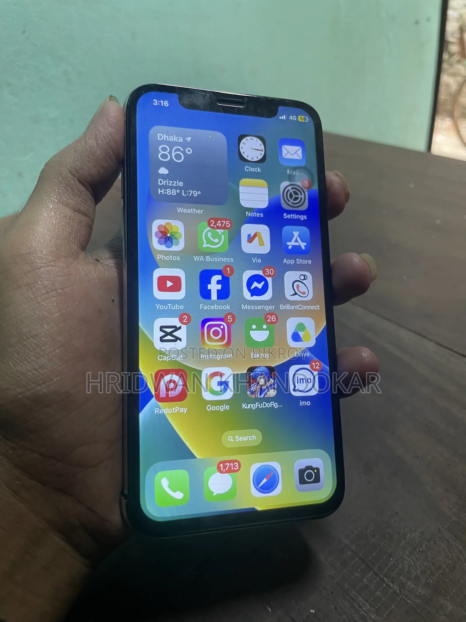 Apple iPhone X 64 GB White