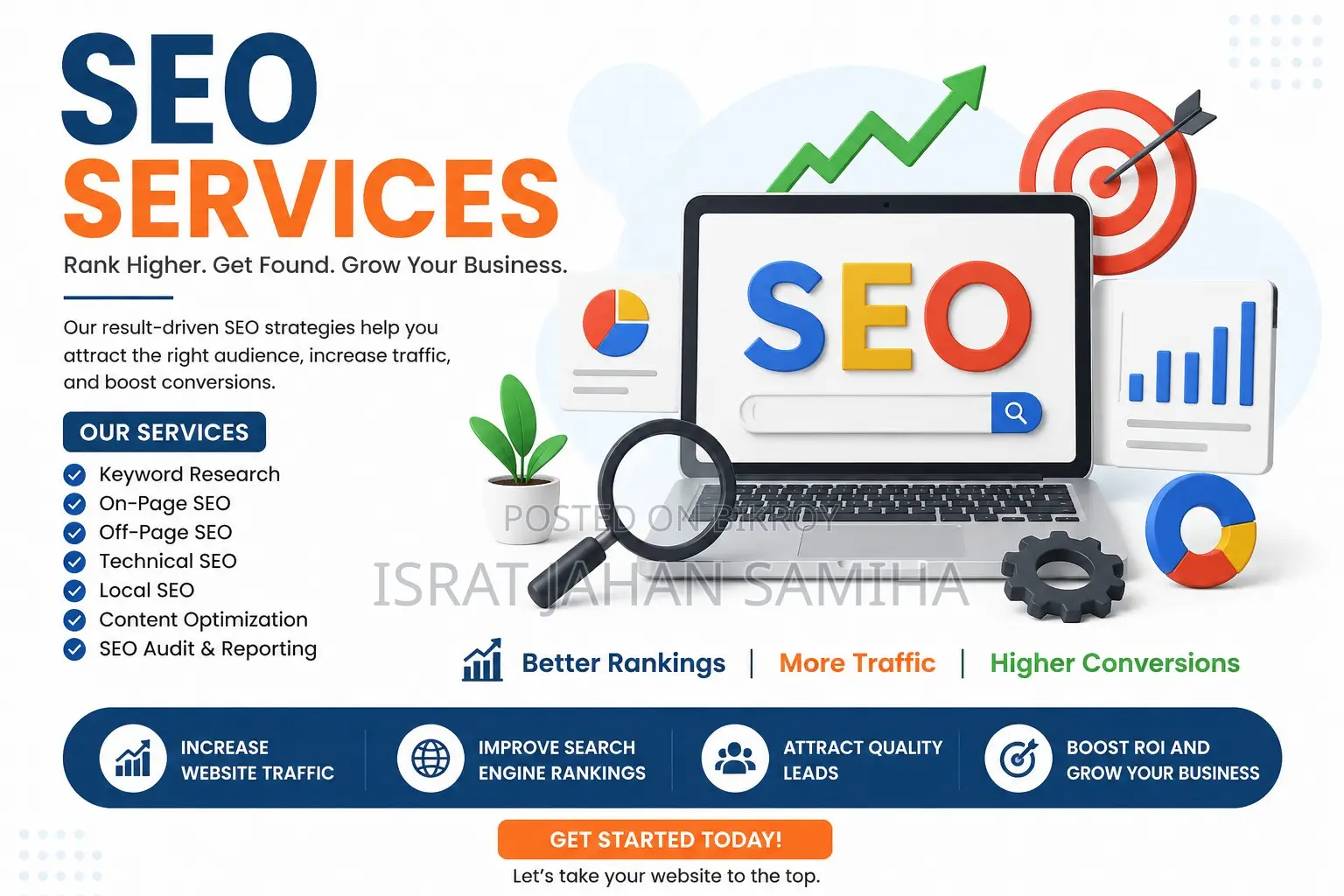 SEO Services: Boost Rankings, Traffic Business Growth