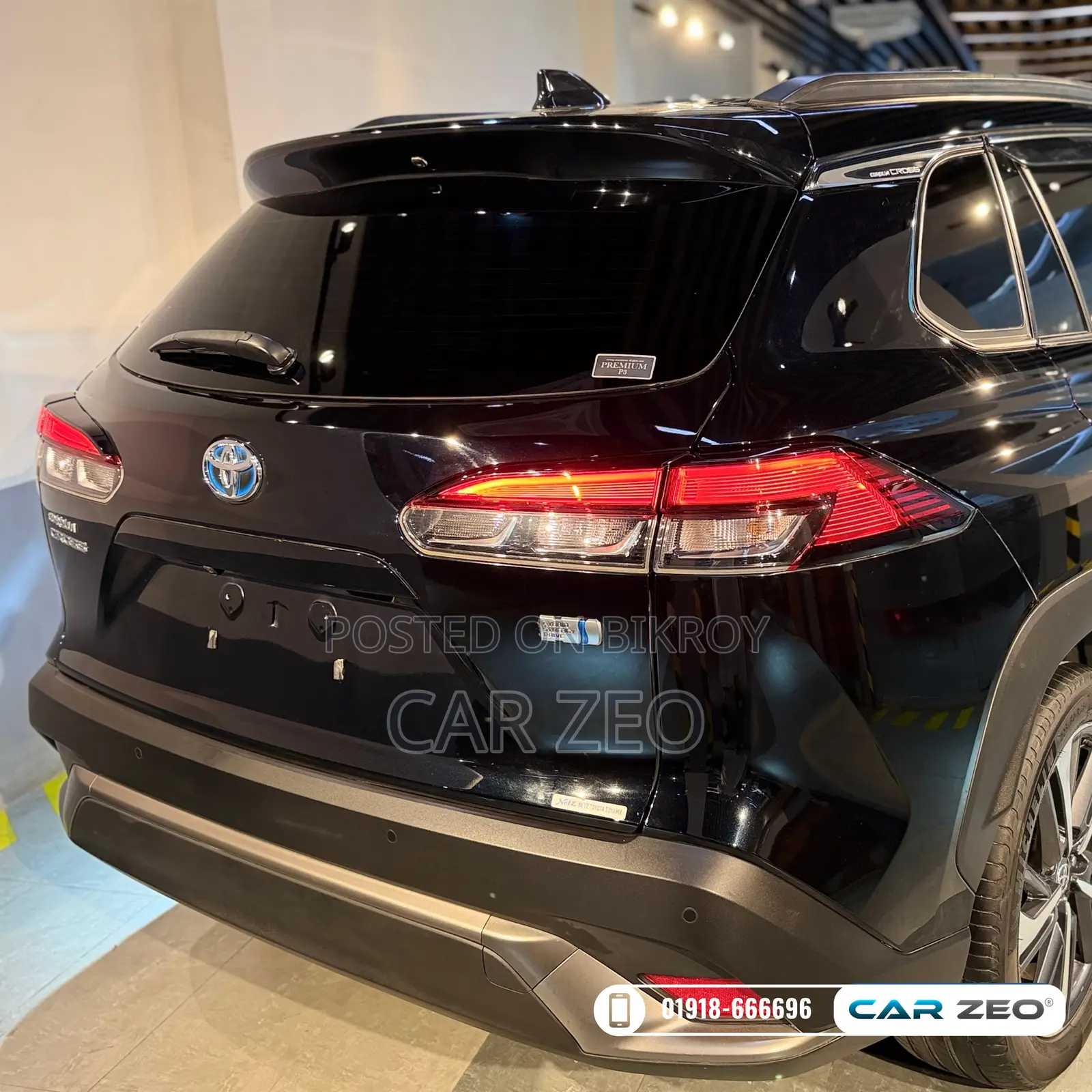 Toyota Corolla Cross 1.8 Hybrid Four-Wheel Drive 2021 Black