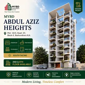 4 Bedroom Apartment in Mybd Abdul Aziz, Basundhara for Sale
