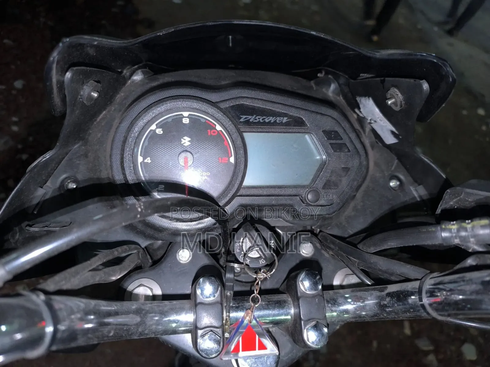 New Bajaj Discover 125 2026 Black