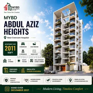 4 Bedroom Apartment in Mybd Abdul Aziz, Basundhara for Sale