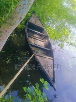 Wooden dinghy boat 9 cubits long. Made it out of new hobby 2 months ago