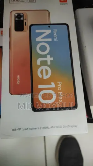 Xiaomi Redmi Note 10 Pro Max 128 GB Gold