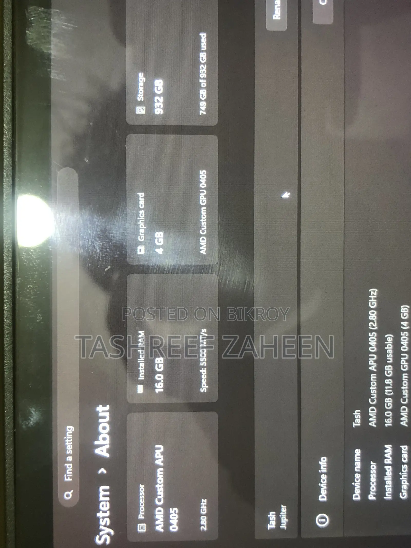 Steam Deck LCD 1Tb Upgraded