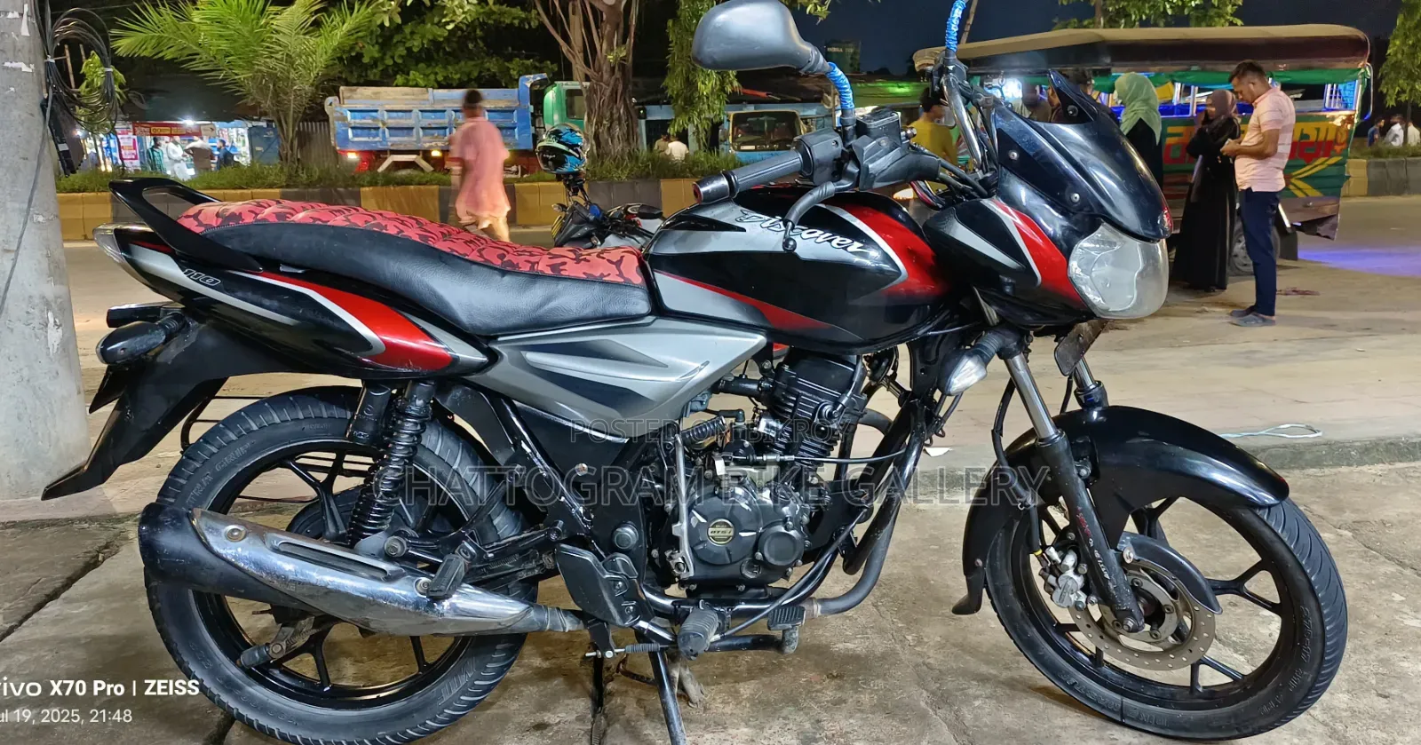 Bajaj Discover 110 2021 Black