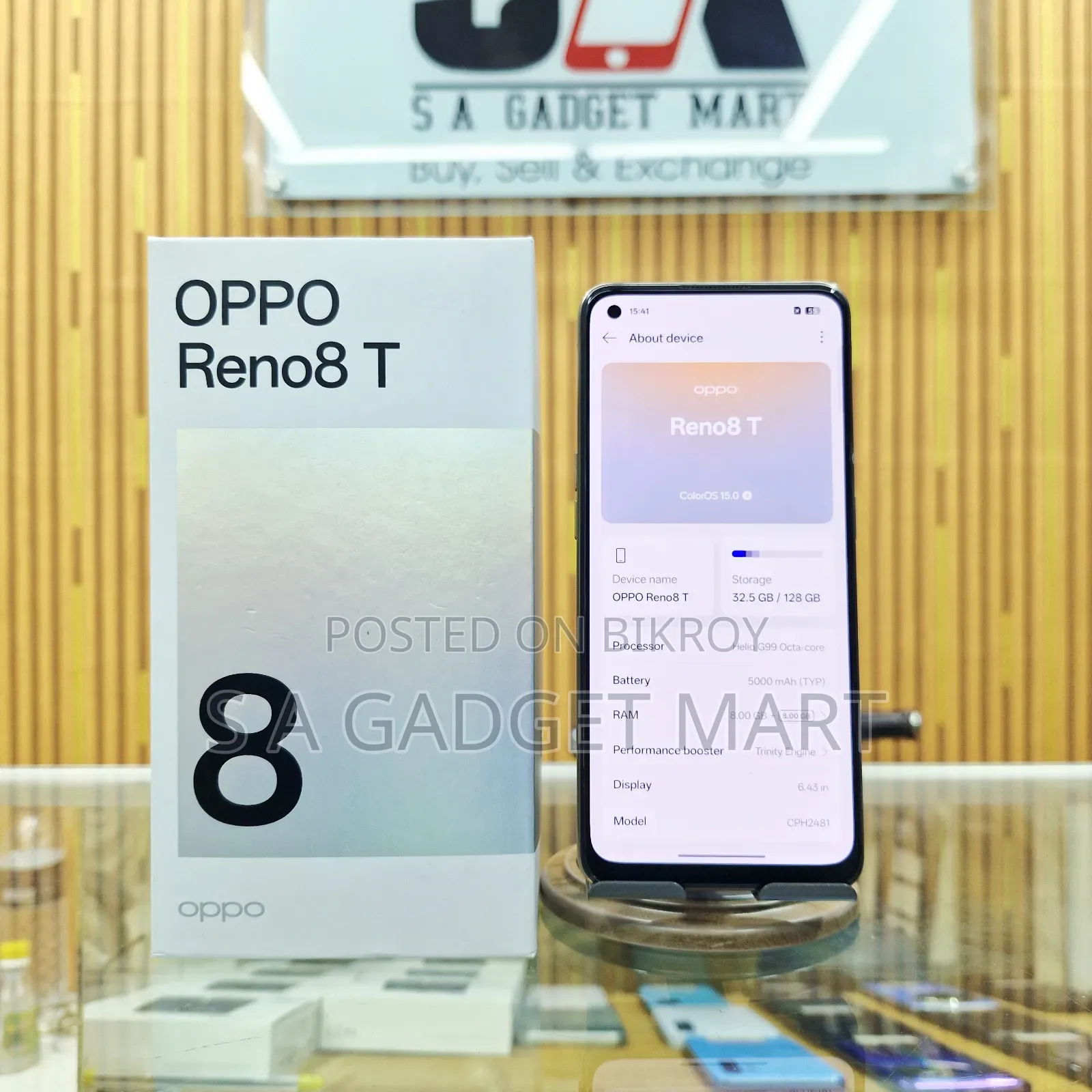Oppo Reno8 T 128 GB Orange