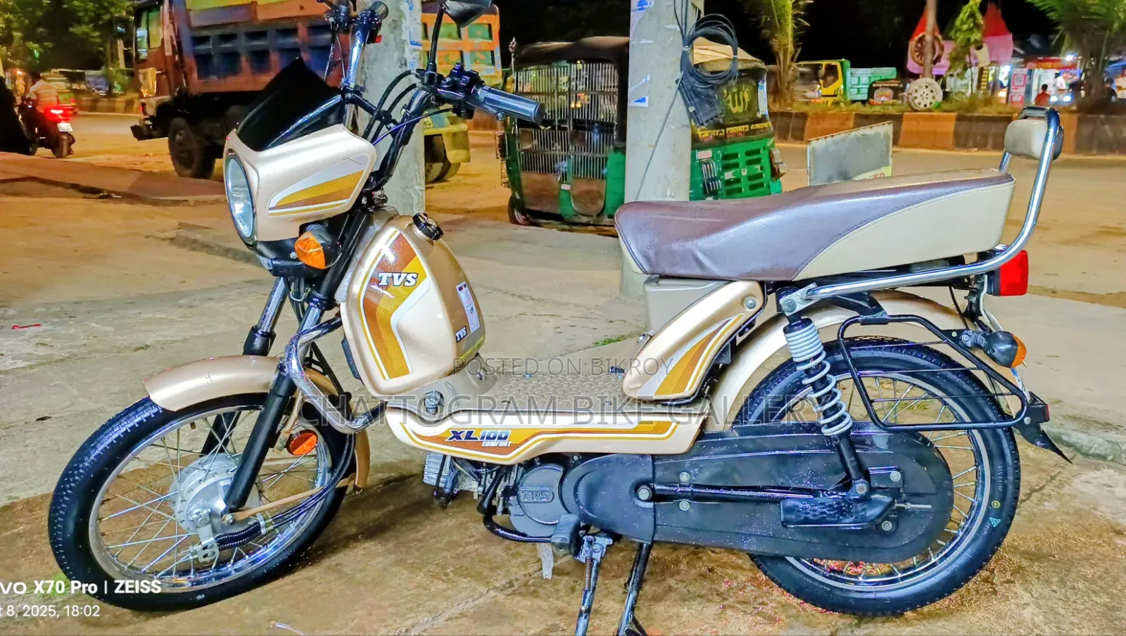 TVS XL 100 2022 Gold